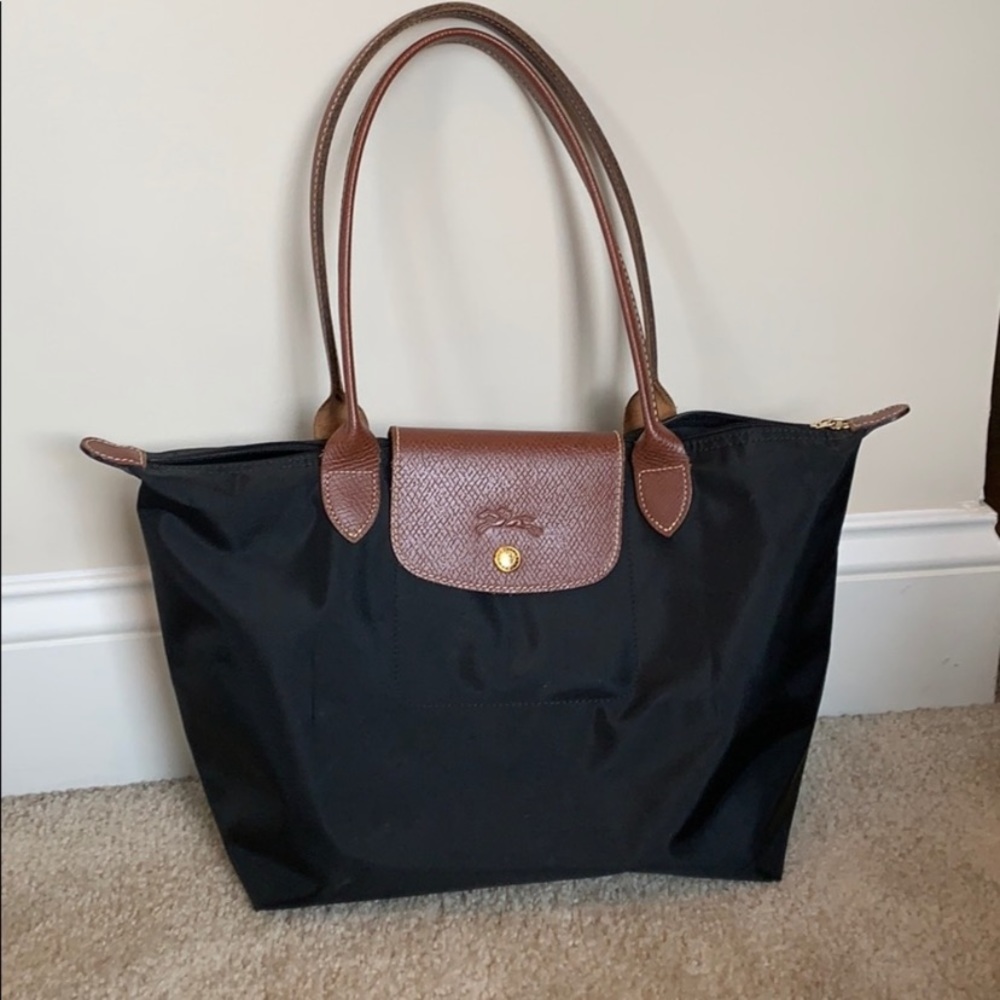 Longchamp Tote, Black.